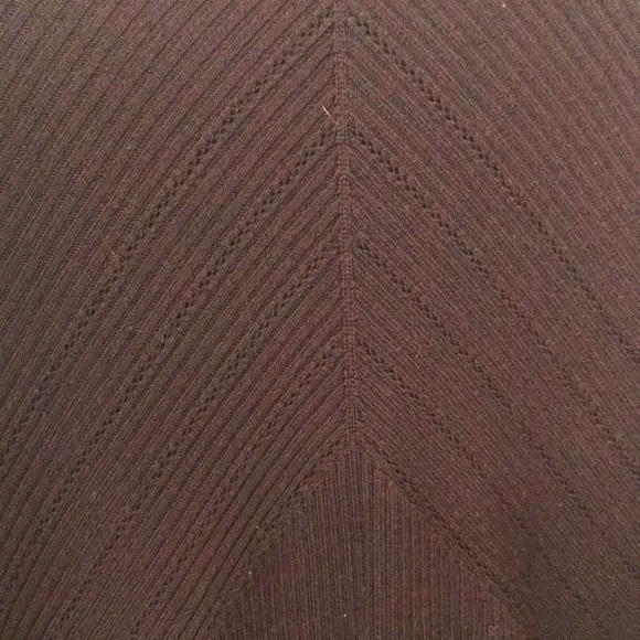 Dark Purple Club Monaco Sweater Dress - Picture 3 of 8